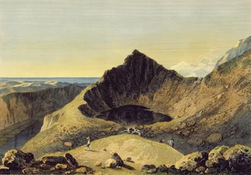 A Cader Idris-hegy csúcsa, 1775